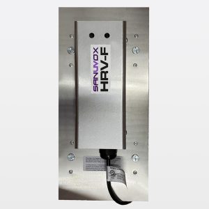 HRVF7.5-GX - FLAT air purifier (6" x 9.5") for ducting - Germicidal/Odor Control