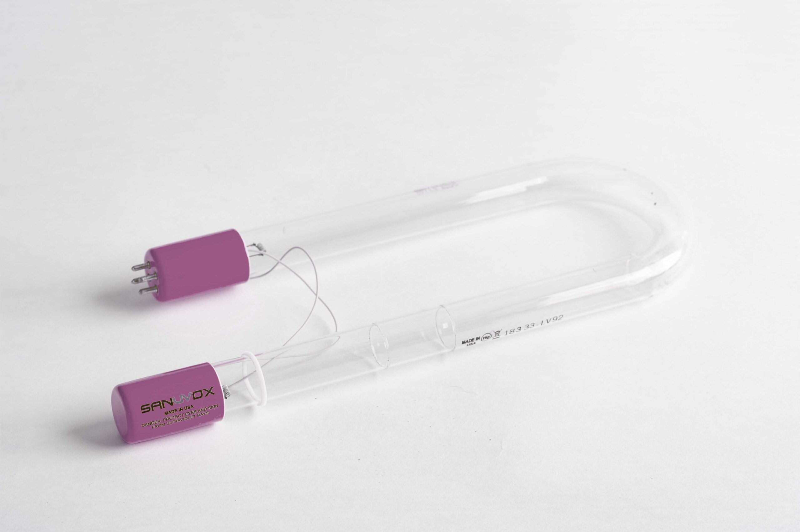 LMPHGJ105 - 10.5'' J-shaped UVC lamp - For R MAX, S300, HRV8, HRVF-12, R+, R4000(Germicidal)